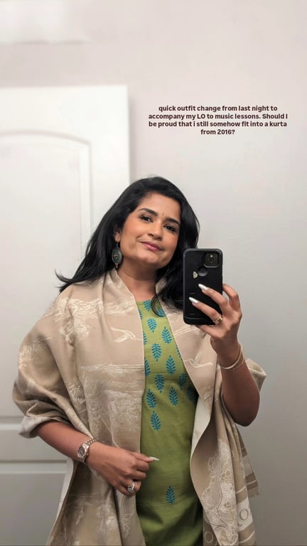 Traditional Indian Kurta Ensemble