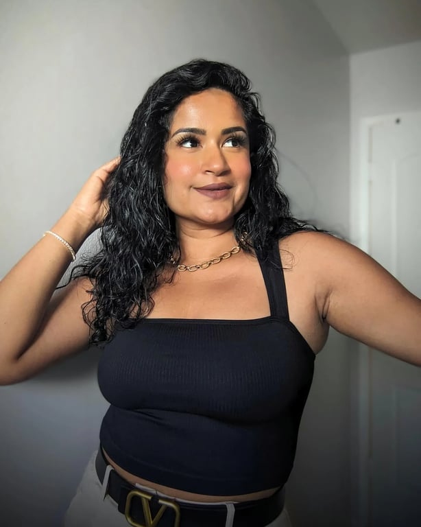 Casual Curly Chic