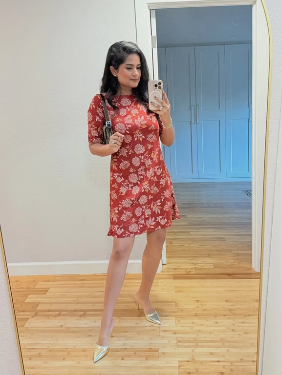 Floral Red Elegance