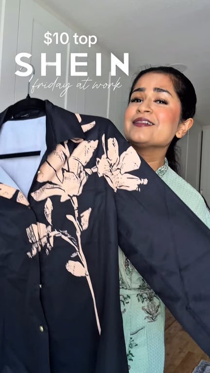 Floral Shein Elegance