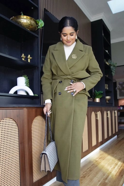 Sophisticated Green Ensemble