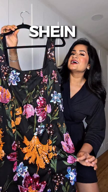 Floral Sequin Glam