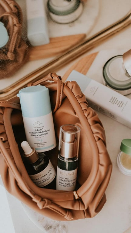 Sophisticated Skincare Setup