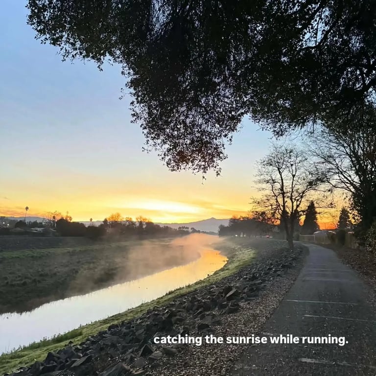 Morning Run Serenity