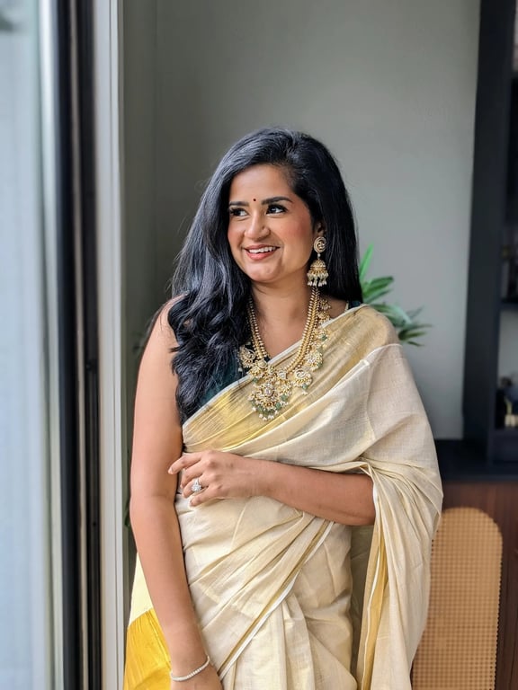 Traditional Onam Elegance