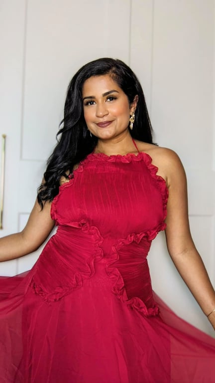 Elegant Red Glamour