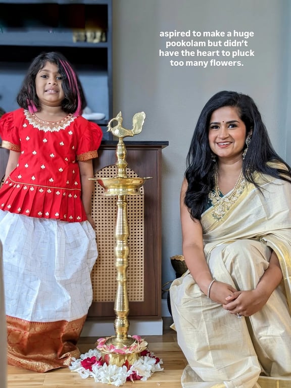 Traditional Onam Celebration Attire