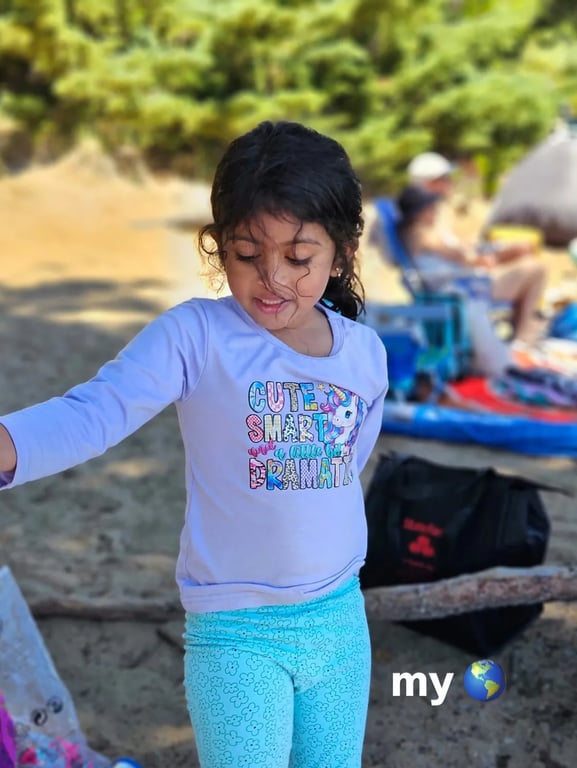Playful Beach Kidswear