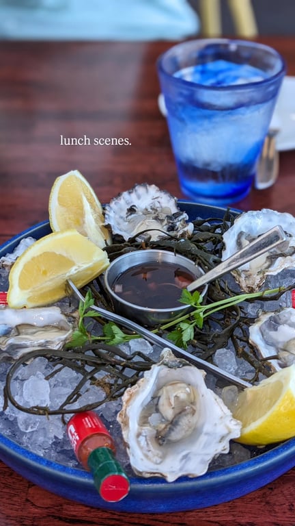 Seafood Lunch