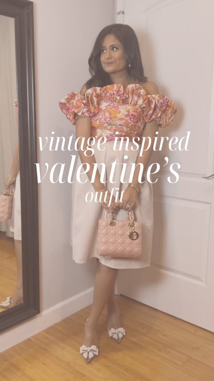 Vintage Inspired Valentine's Outfit