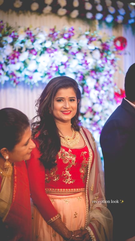 Indian Wedding Reception Attire