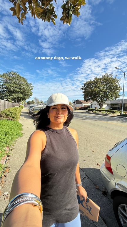 Casual Sunny Day Stroll