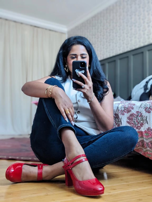 Casual Chic in Red