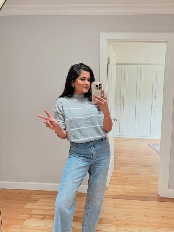Casual Striped Elegance