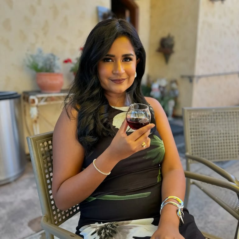 Elegant Wine Tasting Ensemble