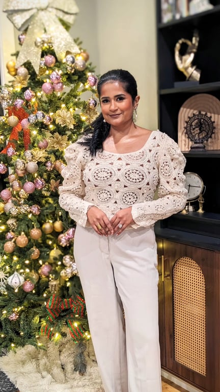 Festive Crochet Elegance