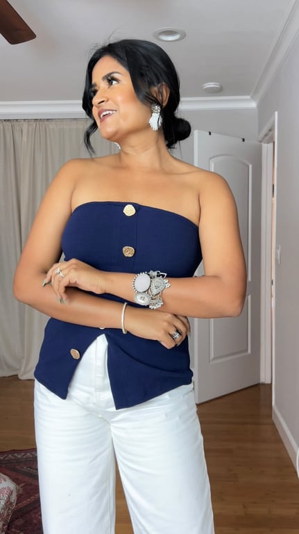 Summer Strapless Chic