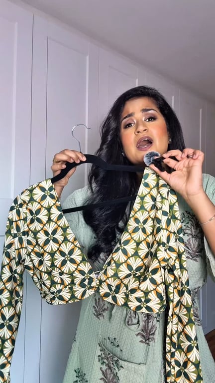 Floral Green Glam